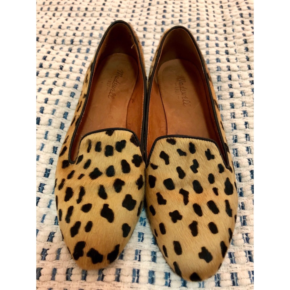 Madewell Teddy Loafer in calf hair
